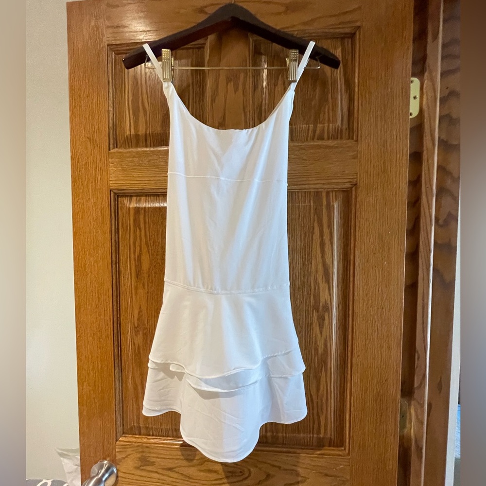 White aerie tennis dress.